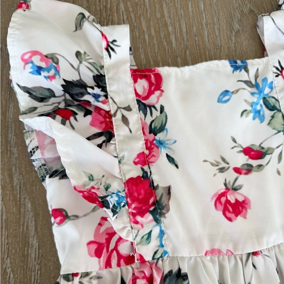 Floral Ruffle Dress - Picture 5 of 7